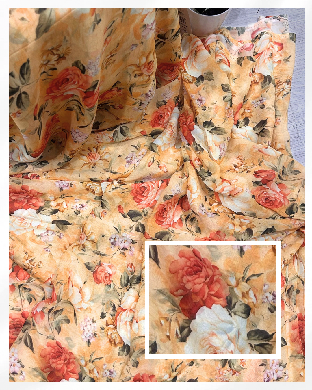 FLORAL PRINT GEORGETTE