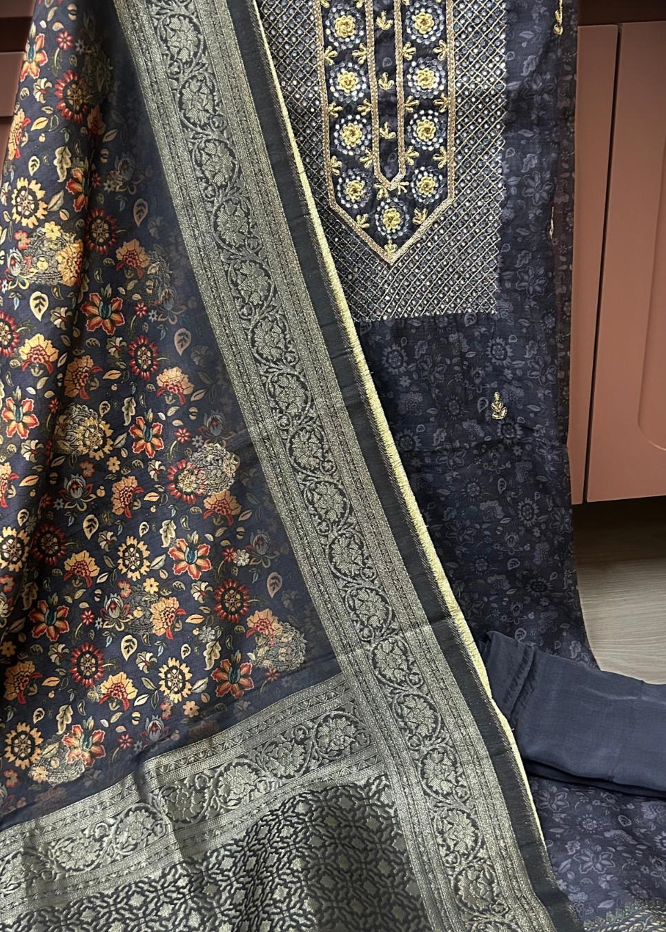 CHANDERI SUIT MATERIAL
