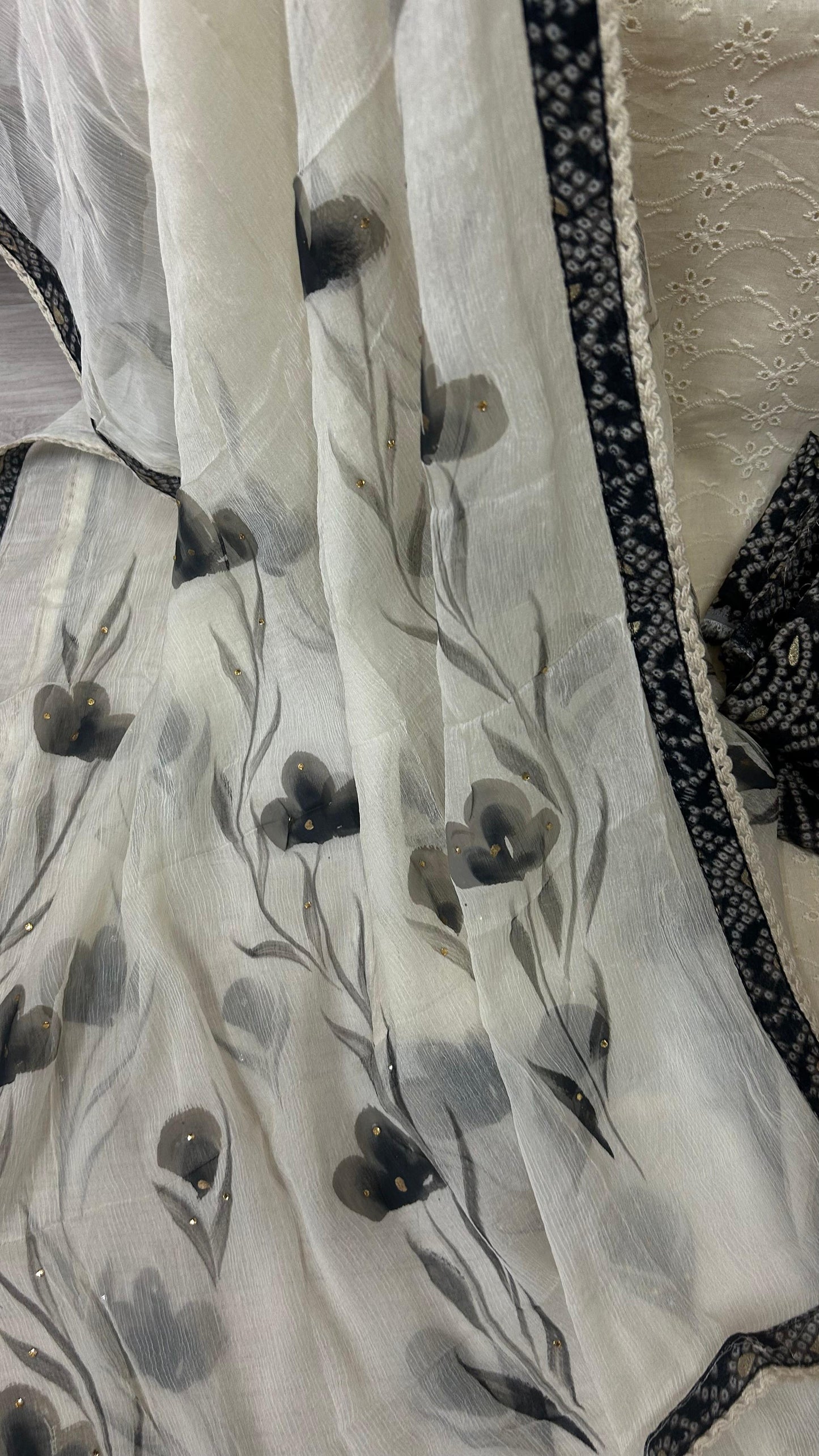 OFF-WHITE HOKABA SUIT MATERIAL