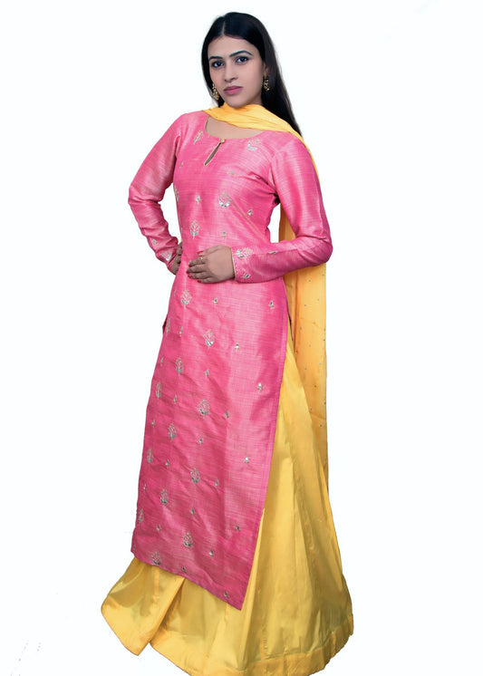 PINK SHARARA GARARA