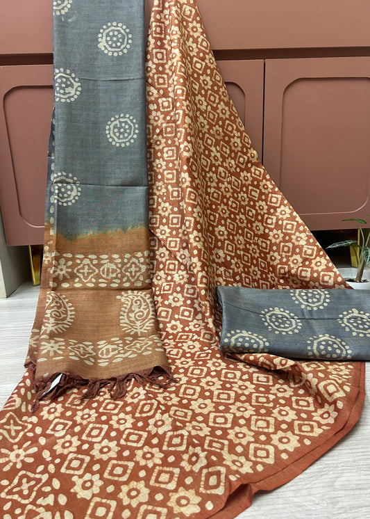 BATIK PRINTED SUIT MATERIAL