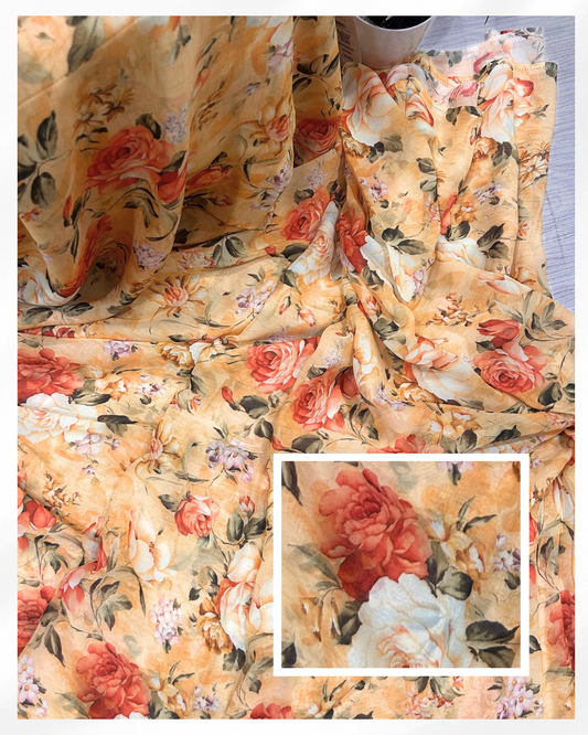 FLORAL PRINT GEORGETTE