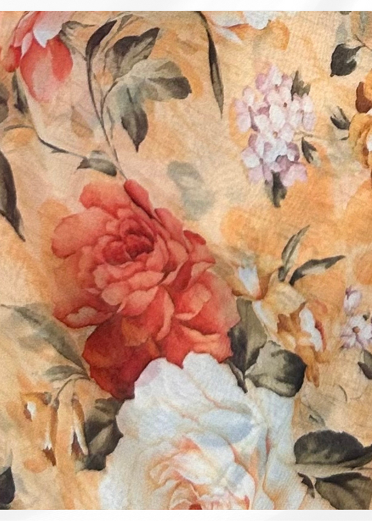 FLORAL PRINT GEORGETTE