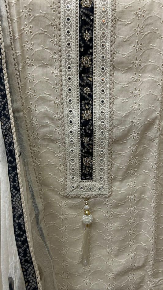 OFF-WHITE HOKABA SUIT MATERIAL